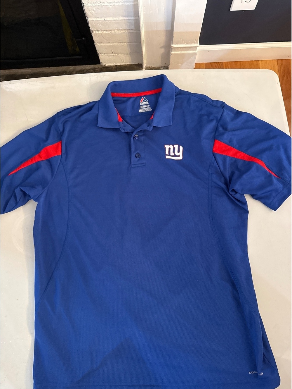 NFL New York Giants men’s polo shirt size 2XL